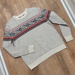 MERONA | Vintage Nordic Knit Crew Neck Sweater